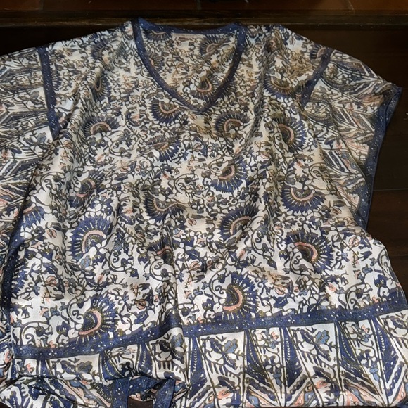 Tory Burch silk cover up - Picture 1 of 5